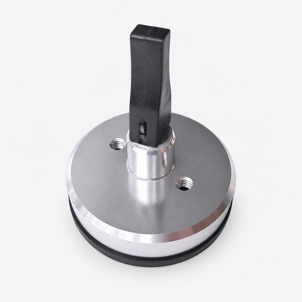 BOLTTE 55 mm Manual Vacuum Suction Cup with Handle - Aluminum & Rubber