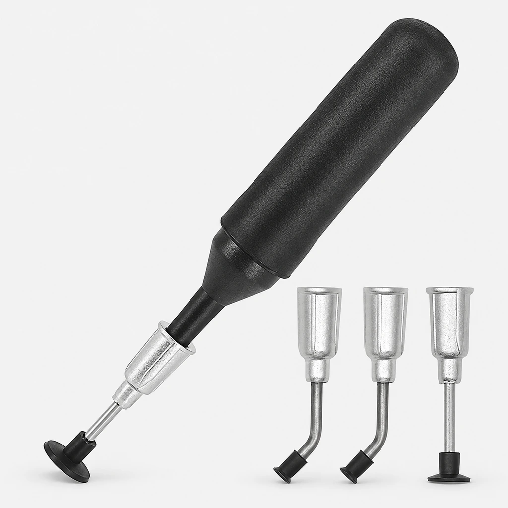 Manual Vacuum Pickup Pen Four-Piece Kits - Standard & ESD