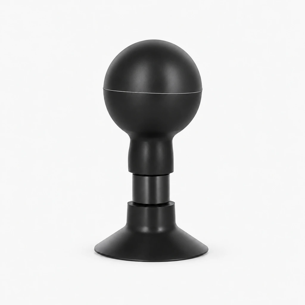 T-1831 Manual Silicone Vacuum Pickup Bulbs, Black & White Cups, 4–50 mm