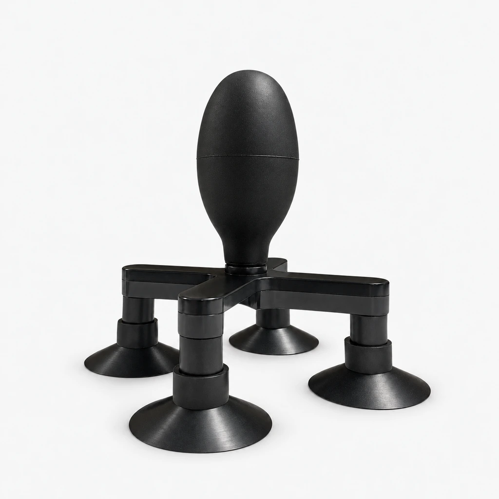 Four-Cup Manual Silicone Vacuum Pickup Tools, 10–50 mm & LY Models