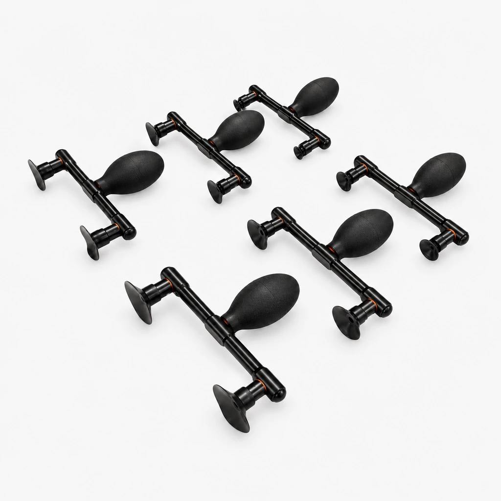 LY-105 & LY-147 Dual-Cup Manual Vacuum Pickup Tools, 15–50 mm