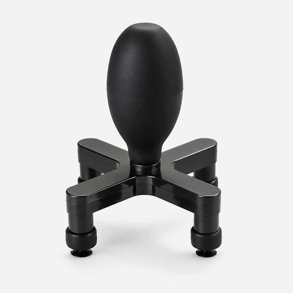 LY-04 Black Antistatic Four-Cup Vacuum Pickup Tools, 10-50 mm