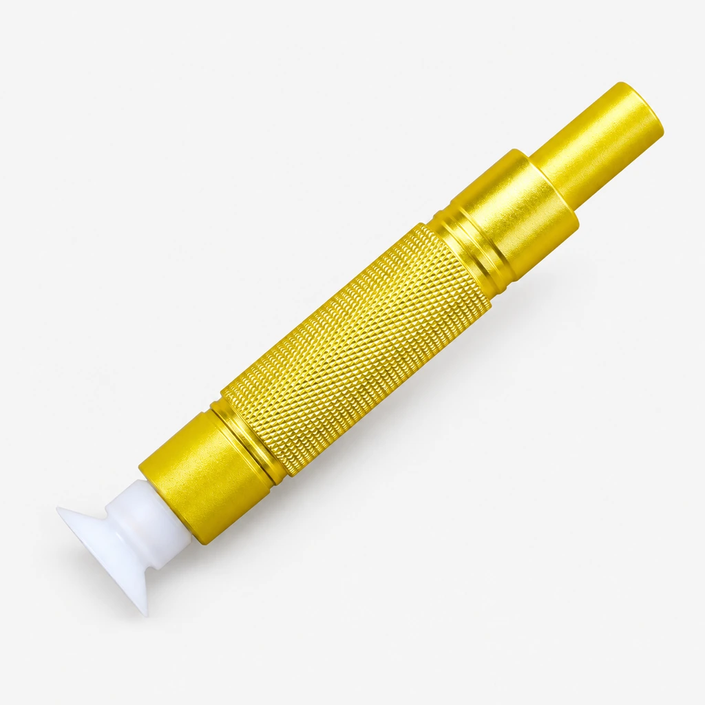 LY-933 Gold Manual Vacuum Pickup Pens, White Cups, 8-50 mm