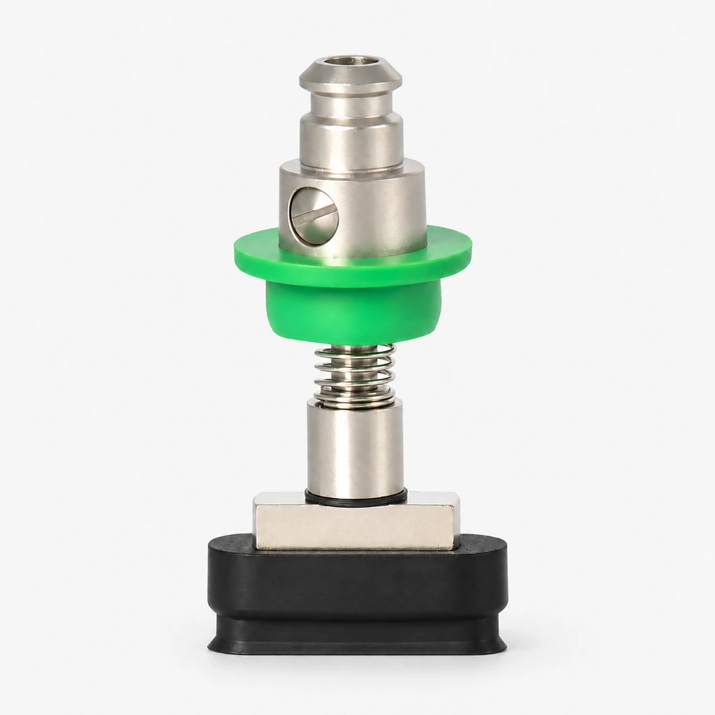 SMT Oval Vacuum Cup Assemblies & Nozzles, M5, 4 x 10–12 x 25 mm