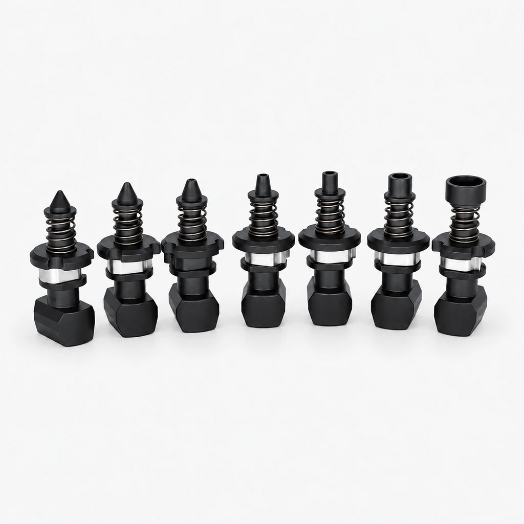 YS-Series Vacuum Pickup Nozzles, Lens Cups and Open Cup Nozzles