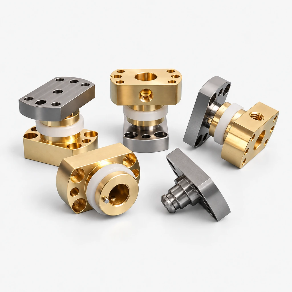 Custom Quick-Change Vacuum Pickup Nozzles and Matching Holders