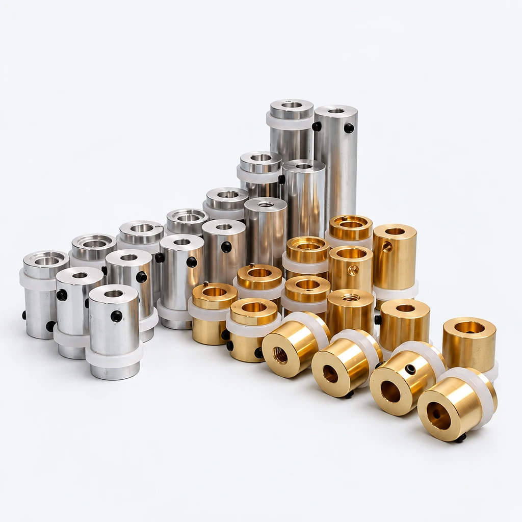 Vacuum Nozzle Connection Sleeves and M6 Male Connector — 7 mm Connection
