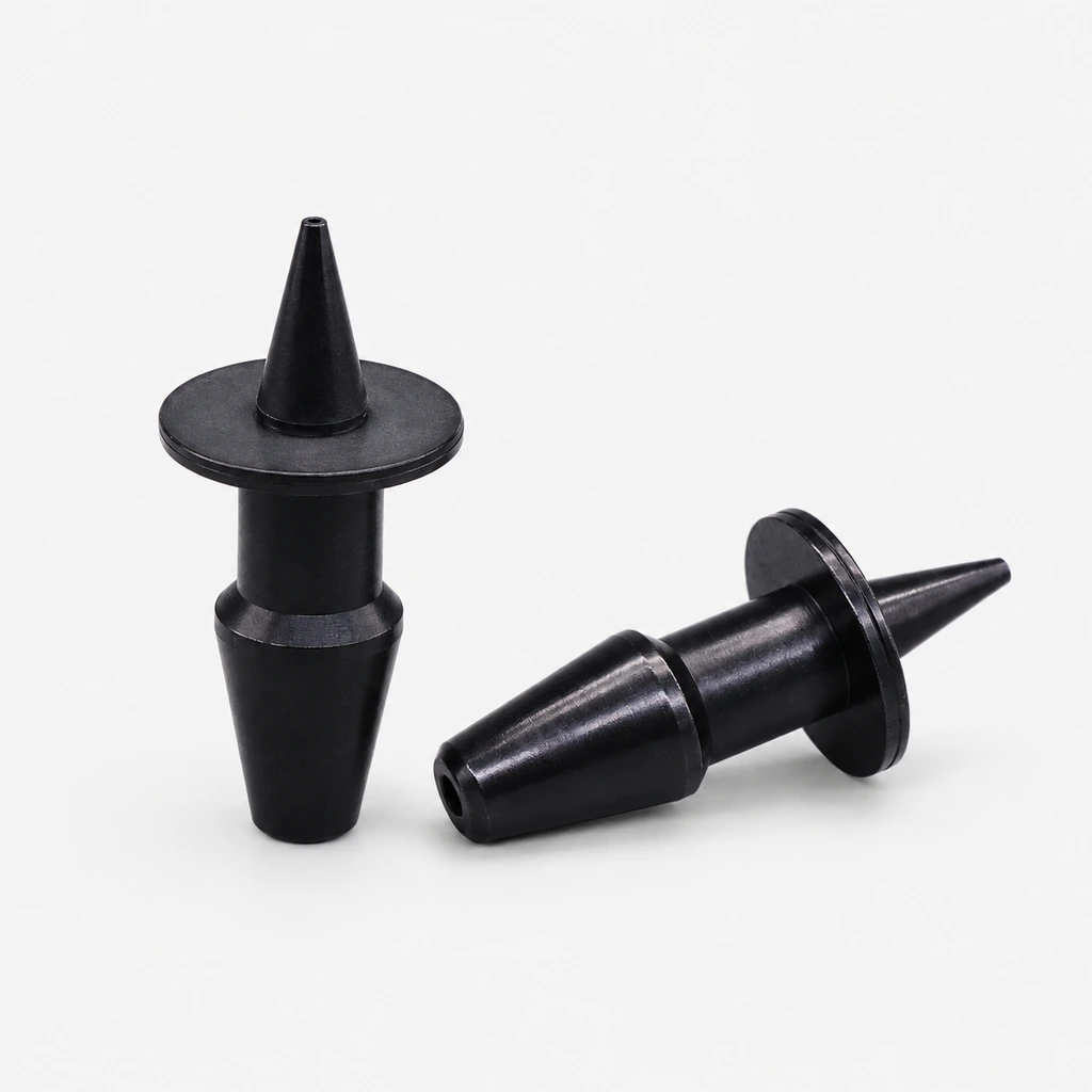TN No-Spring Vacuum Pickup Nozzles and U-Shaped Spring-Loaded Assemblies