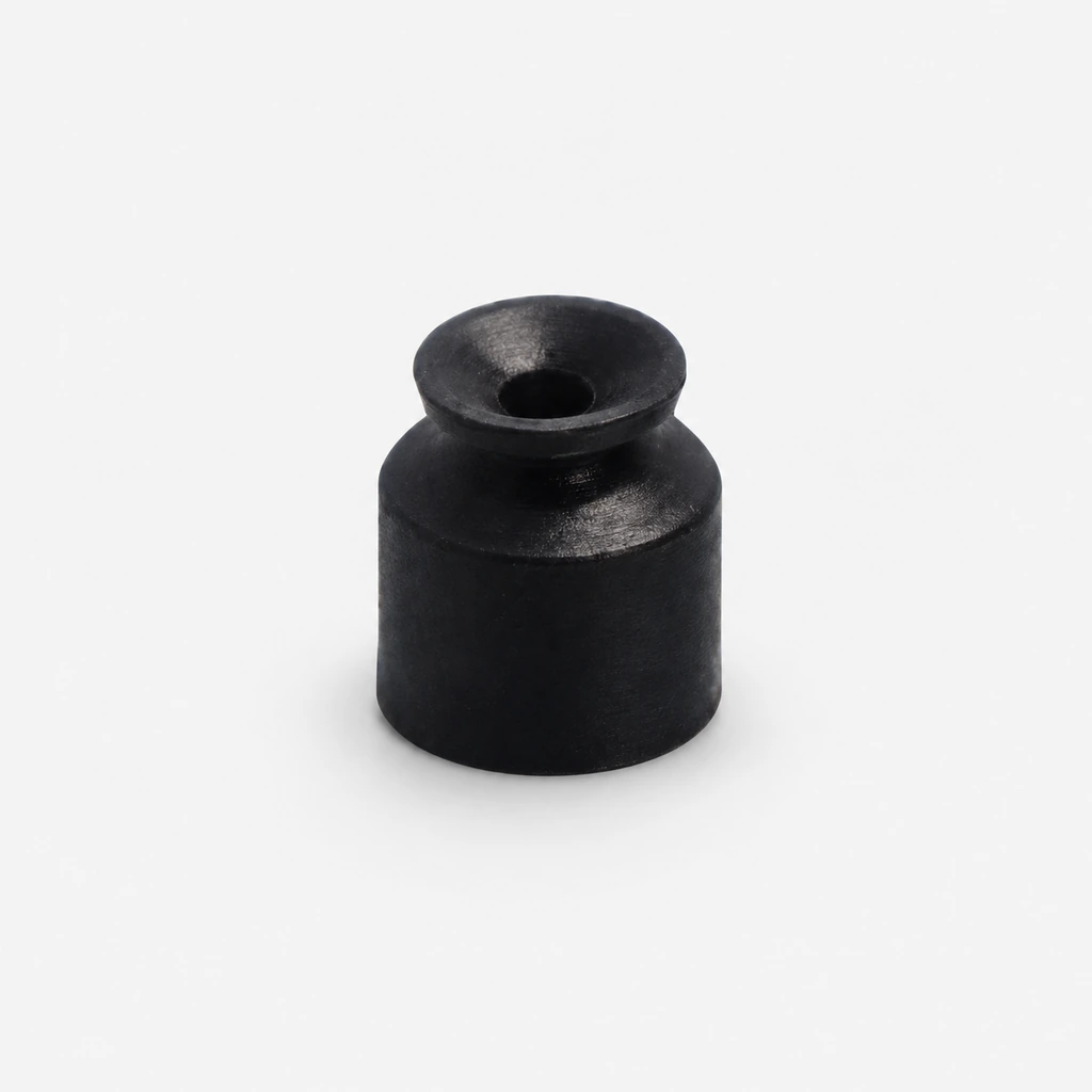 3 mm Black Nitrile Rubber Miniature Vacuum Pickup Cup
