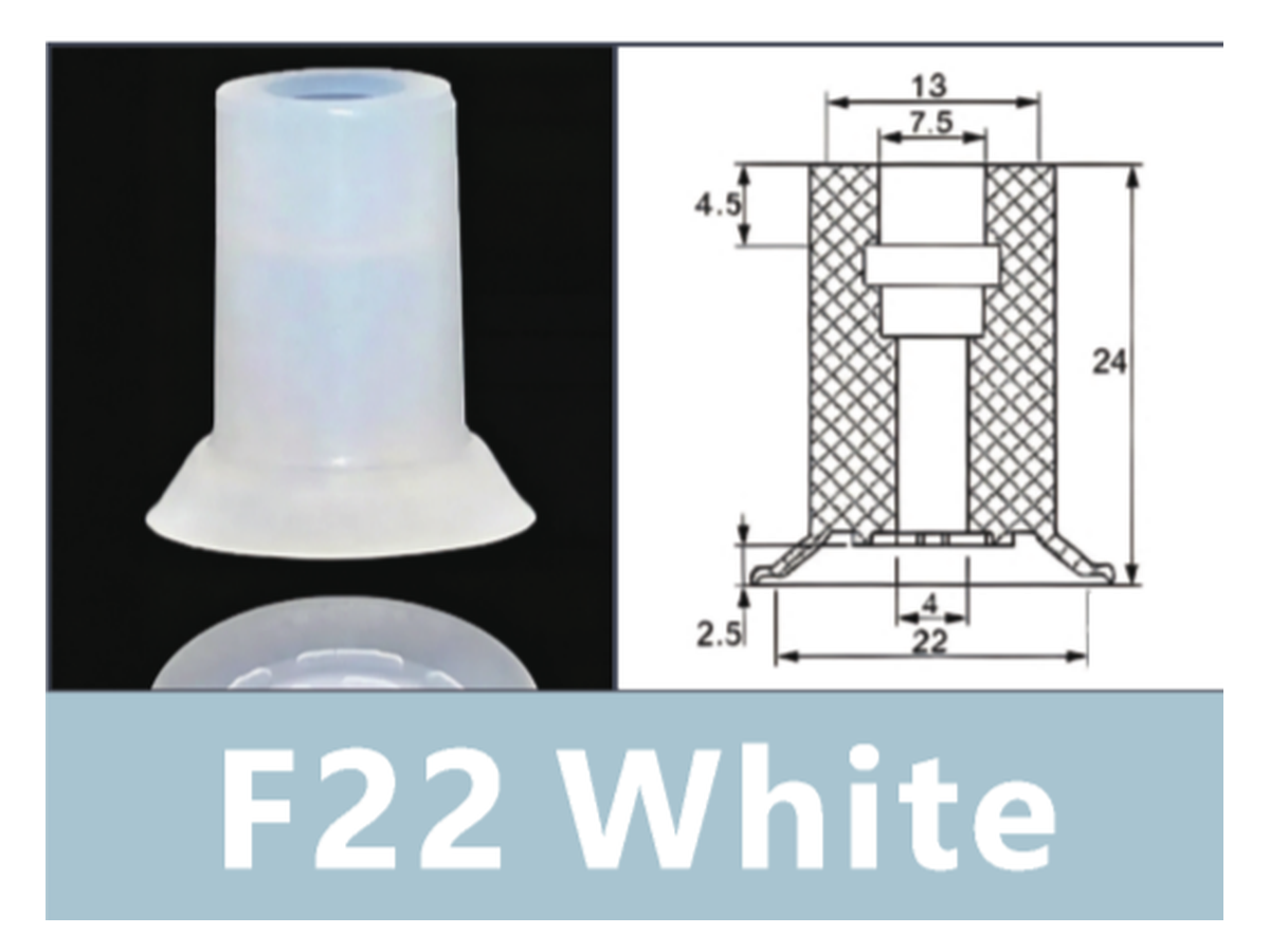 White F22 | BOLTTE-AFS-WHITE-F22 | clean PDF product card