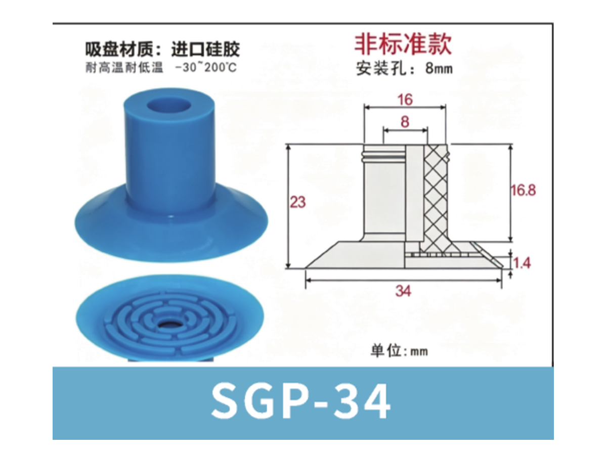 Blue SGP34 - (Nonstandard) | BOLTTE-SGP-BLUE-SGP34-NONSTANDARD | PDF product card