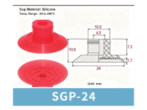 SGP Series Bag Opening Vacuum Suction Cups & Fittings