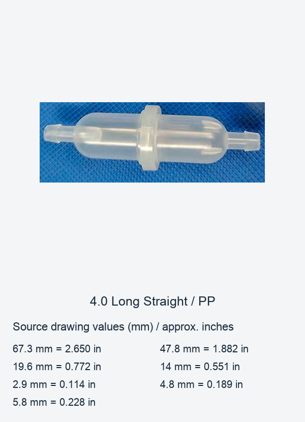 4.0 Long Straight / PP