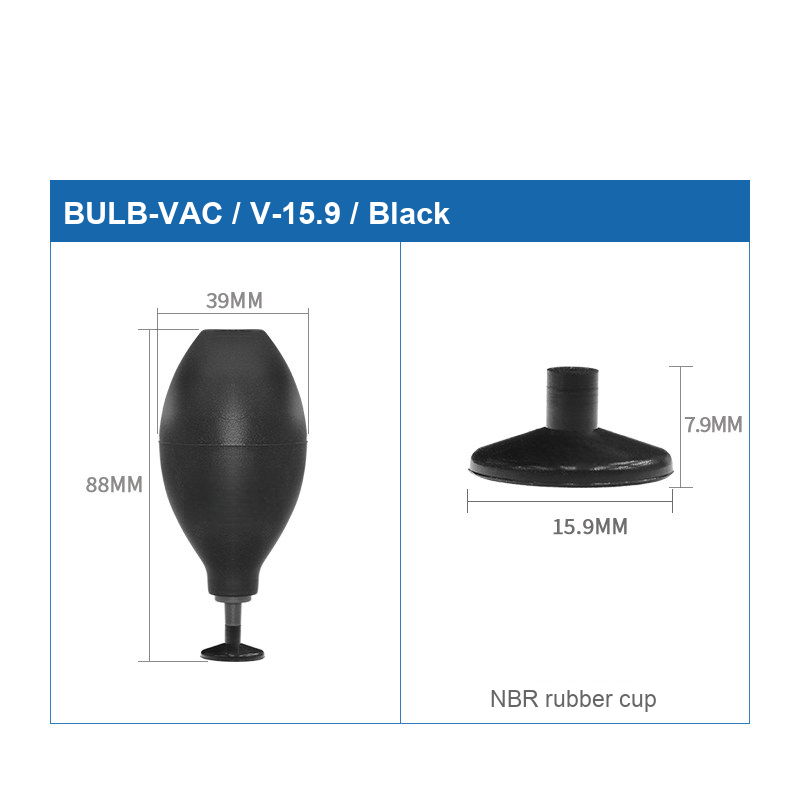BULB-VAC / V-15.9 / Black