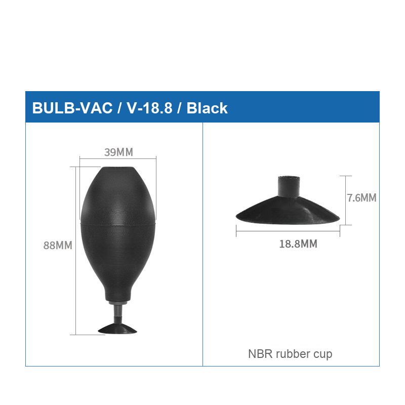 BULB-VAC / V-18.8 / Black