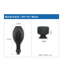 BULB-VACX / VS1-10 / Black