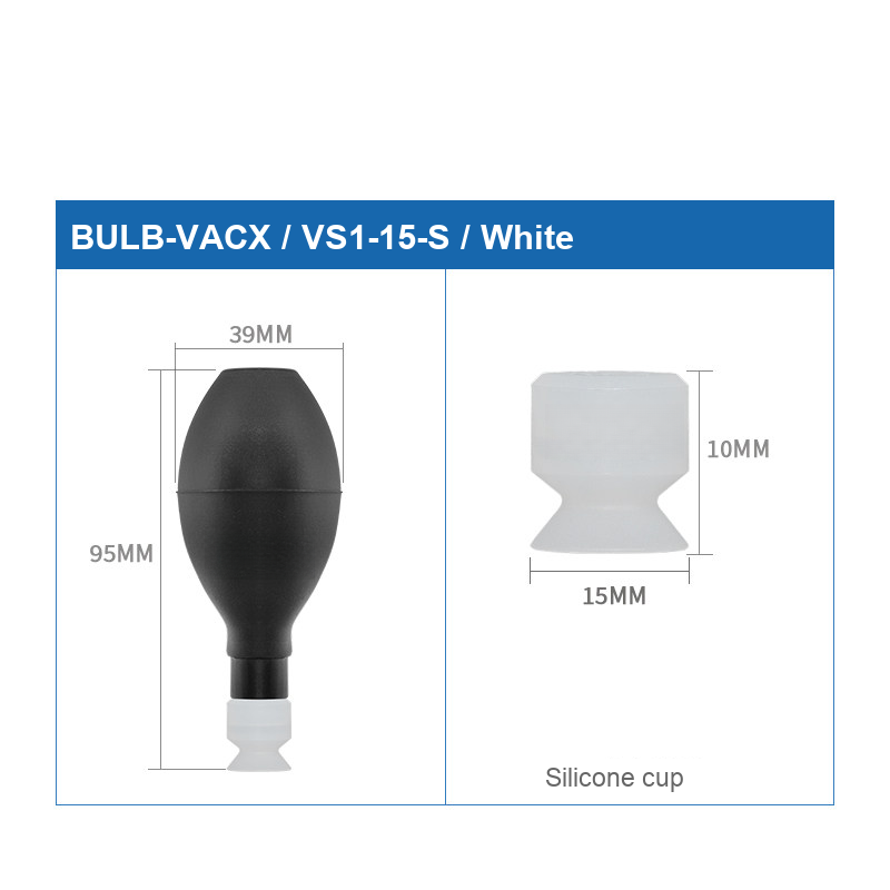 BULB-VACX / VS1-15-S / White
