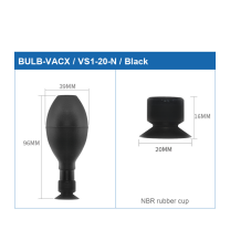 BULB-VACX / VS1-20-N / Black