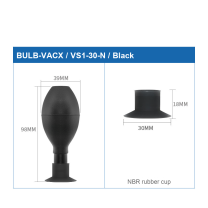 BULB-VACX / VS1-30-N / Black
