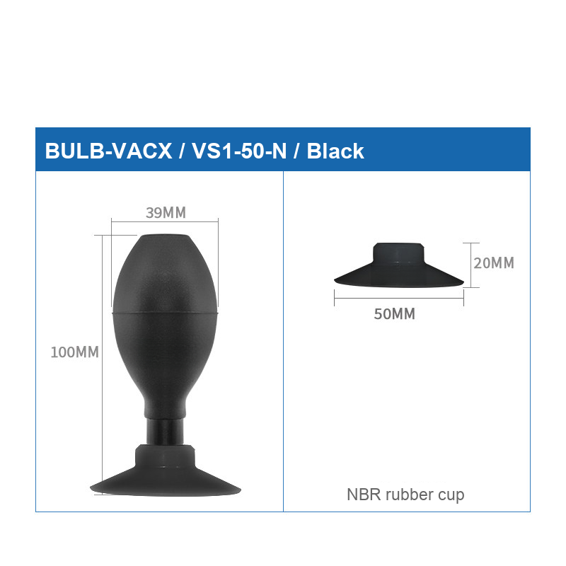 BULB-VACX / VS1-50-N / Black