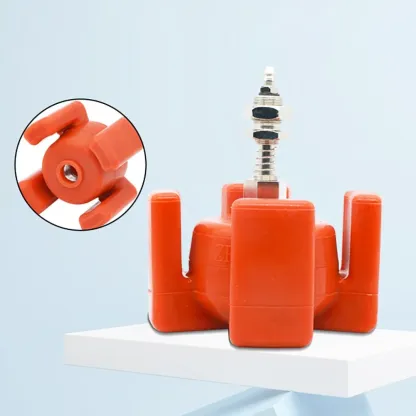Robot arm four claw flexible gripper injection molding machine Silicone pneumatic expansion cylinder