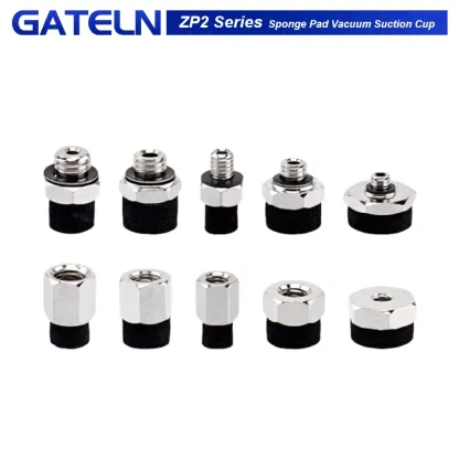 ZP2series sponge vacuum pad, ZP2-T04S-A3, zp2-T06S-A5,ZP2-T08S-A5, ZP2-T10S-B5,A external thread connection, B internal thread-BOLTTE