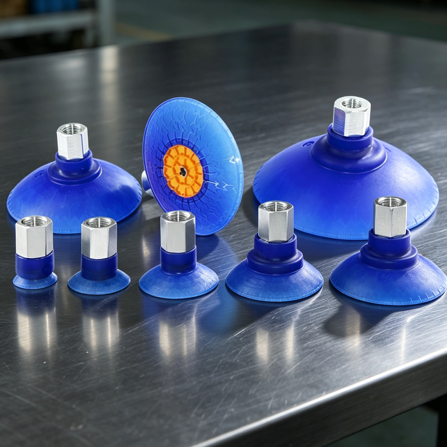 SAXM Elastodur ED-85 Vacuum Suction Cups with Female Thread