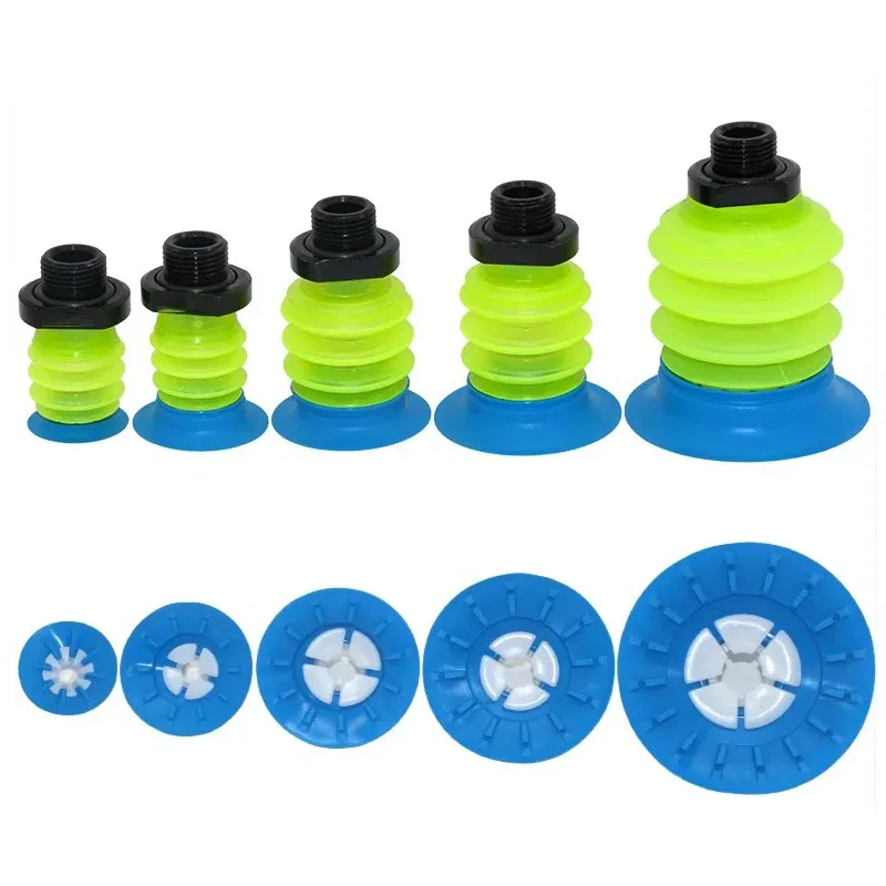 Pneumatic Vacuum Suction Cup Multi-layer Imported PU Soft Packaging Liquid Bag Opening Sucker Automation Manipulator Accessory-BOLTTE