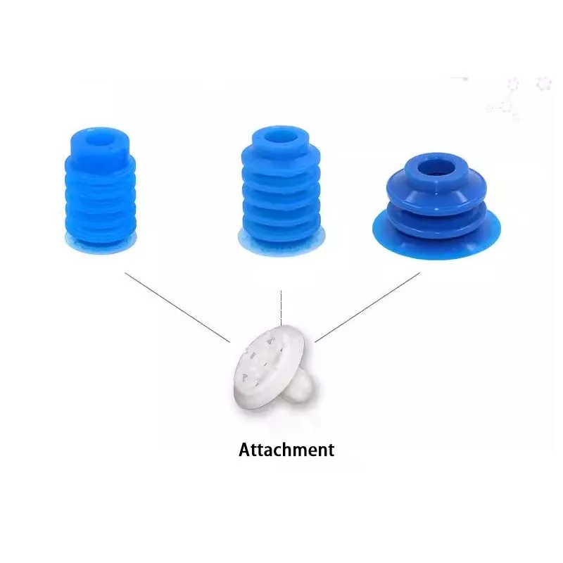 ZP3P Pneumatic Vacuum Suction Cup Soft Bag Open Sucker ZP3P-T20/25/35/50JT5SF ForMulti-layer Corrugated Film Plastic Bag Opening-BOLTTE