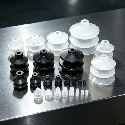 PCG Series Silicone and Nitrile Rubber Vacuum Suction Cups