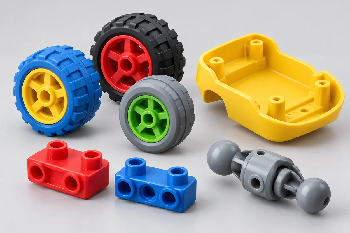 Illustrative injection-custom-toys-toy-components category render, not a supplied customer part