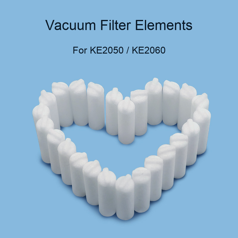 KE2050 KE2060 vacuum filter 1: original product photograph in English
