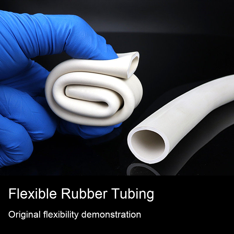 White rubber tubing original photograph 2: original product photograph in English