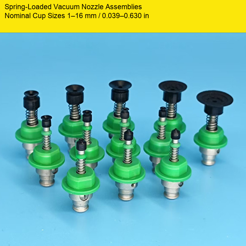 Green-collar vacuum nozzle 3: original product photograph in English