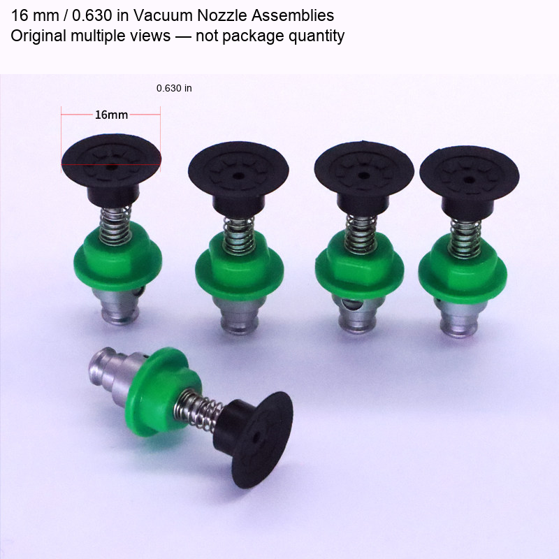 Green-collar vacuum nozzle 4: original product photograph in English