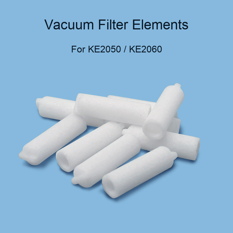 KE2050 KE2060 vacuum filter 3: original product photograph in English