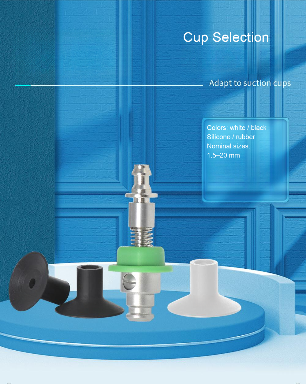 JKXP ZPG detail 03 cup selection: original product photographs and engineering drawings in English