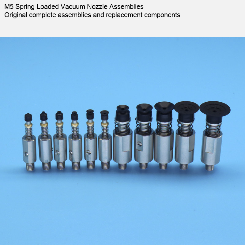M5 spring-loaded vacuum nozzle 5: original product photograph in English