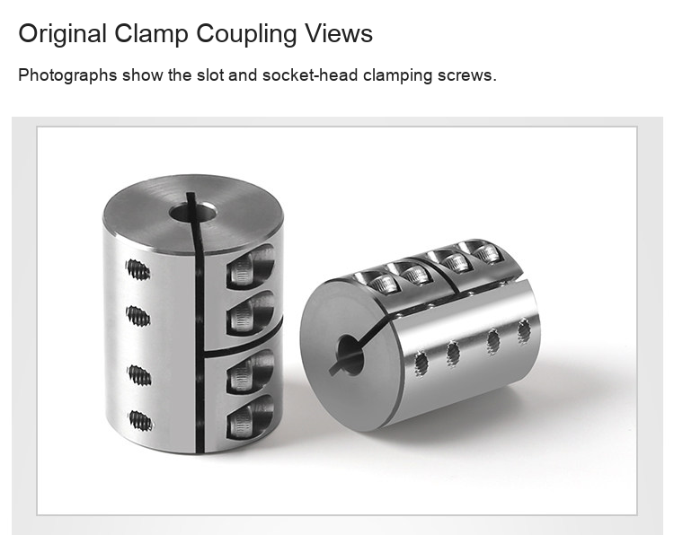 304 one-piece clamp coupling original detail 5: original product photograph in English