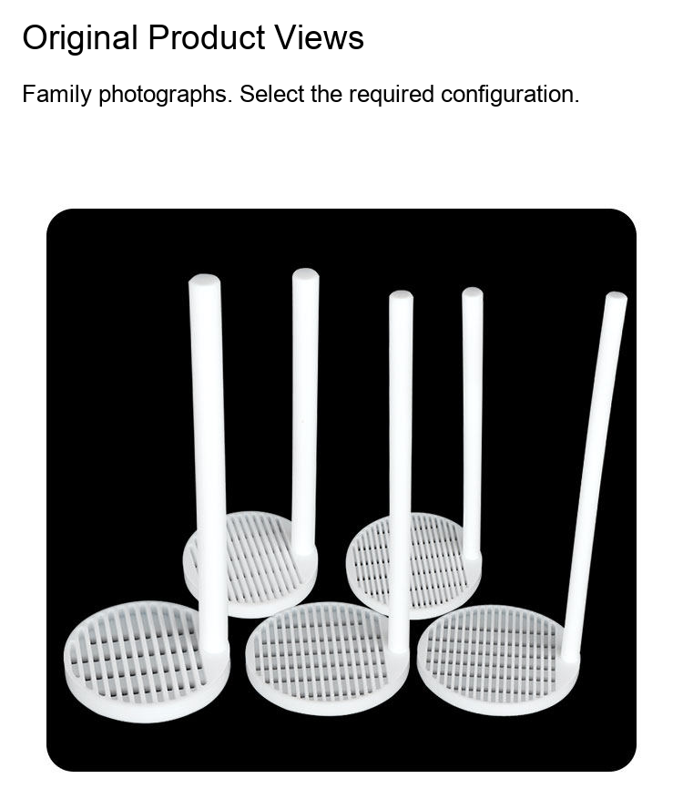 PTFE cleaning rack original detail 6: original product photograph in English