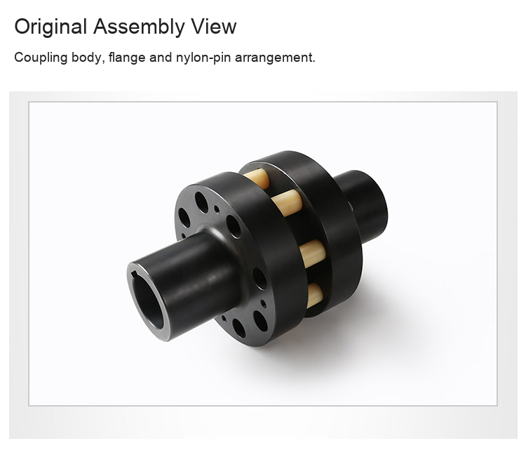 HL original pin coupling detail 8: original product photograph in English