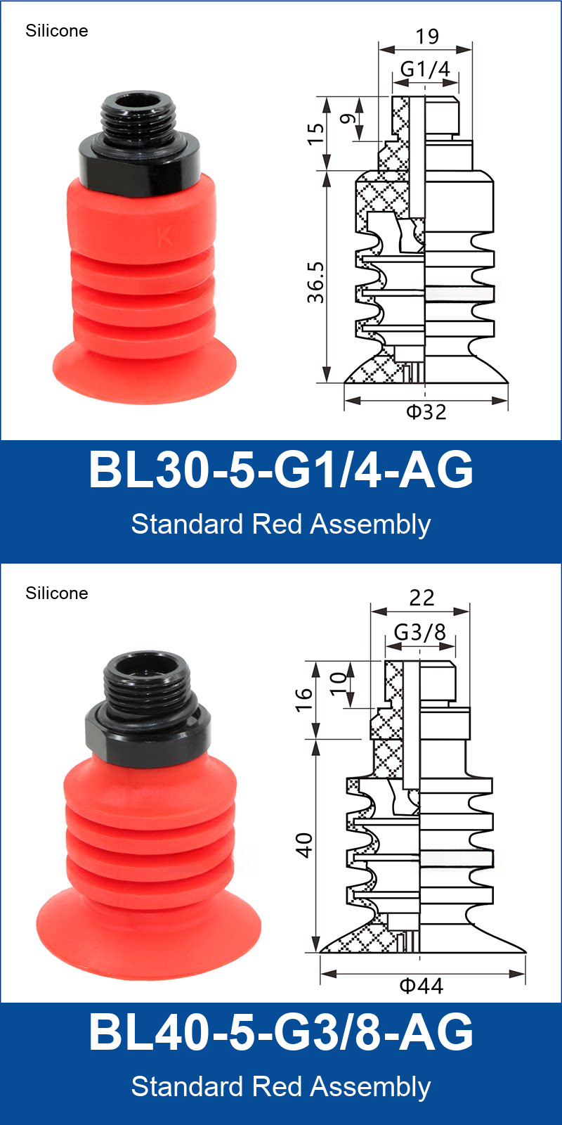 detail 11 BL cup product specifications and reference