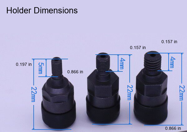 HOLDER CN series SMT vacuum component 3: original product photograph in English