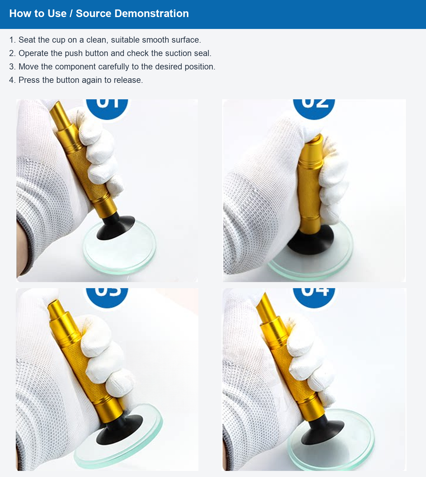 LY-933 Gold Manual Vacuum Pickup Pens, Black Cups, 8-50 mm detail-operation.png