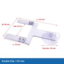 Double Clip / 147 mm