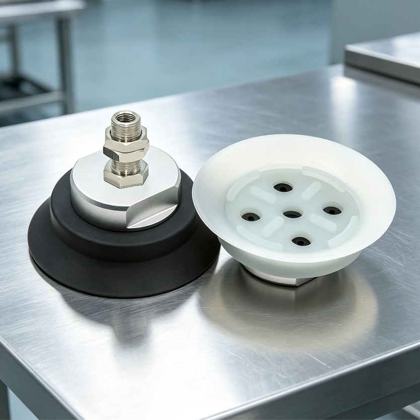 ZPT Heavy-Duty Vacuum Cups — HS & HN Types (32–125 mm)