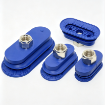 SAOB Double-Layer Oval Nitrile Rubber Vacuum Suction Cups