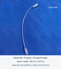 #8 / Flexible / Female/Female / Approx. 200 mm