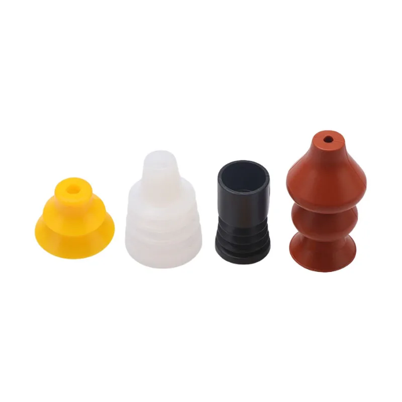 Manipulator suction cup industrial vacuum suction cup sucking egg spherical special vacuum suction cup nozzle silicone pneumatic-BOLTTE
