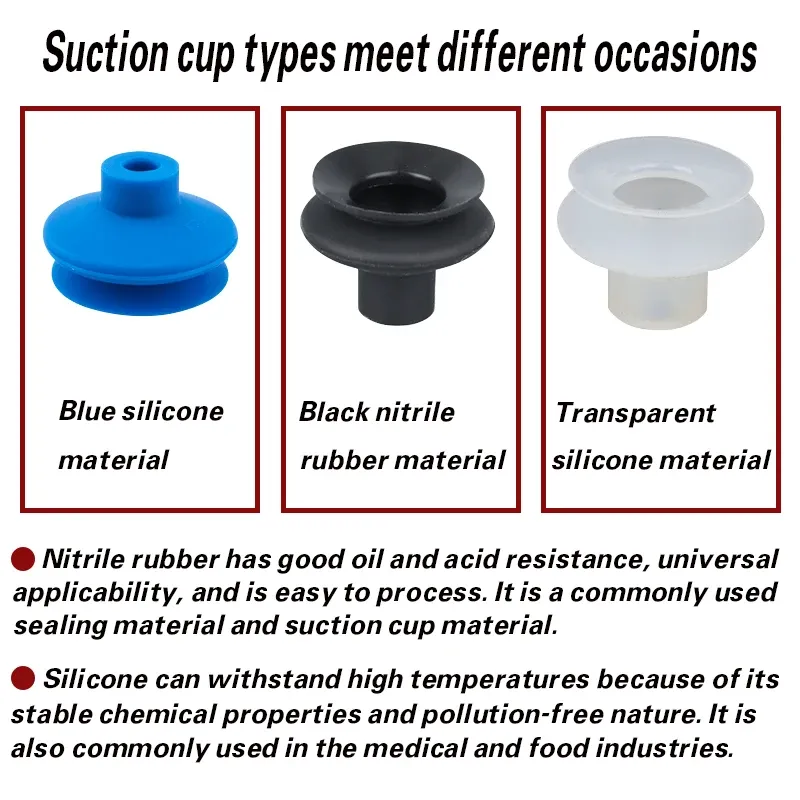 FGA11/14/16/20/22/25/33/43/53/63/78 robotic arm vacuum suction cup ripple